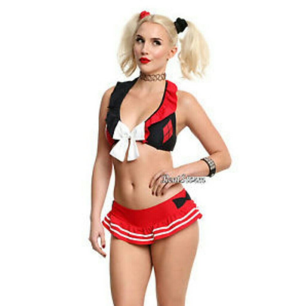 Harley quinn bikini set